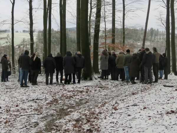 Liebe Worte von Hinterbliebenen 1 Die Trauerfeier im Friedwald, Hückeswagen